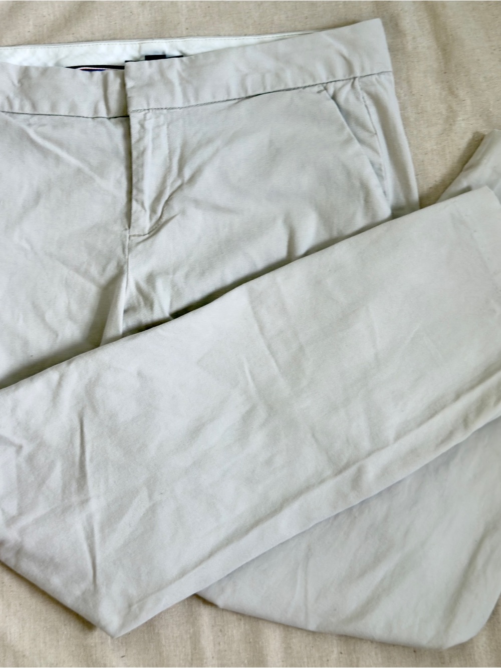 Tommy Hilfiger Light Gray Men's Chino Pants